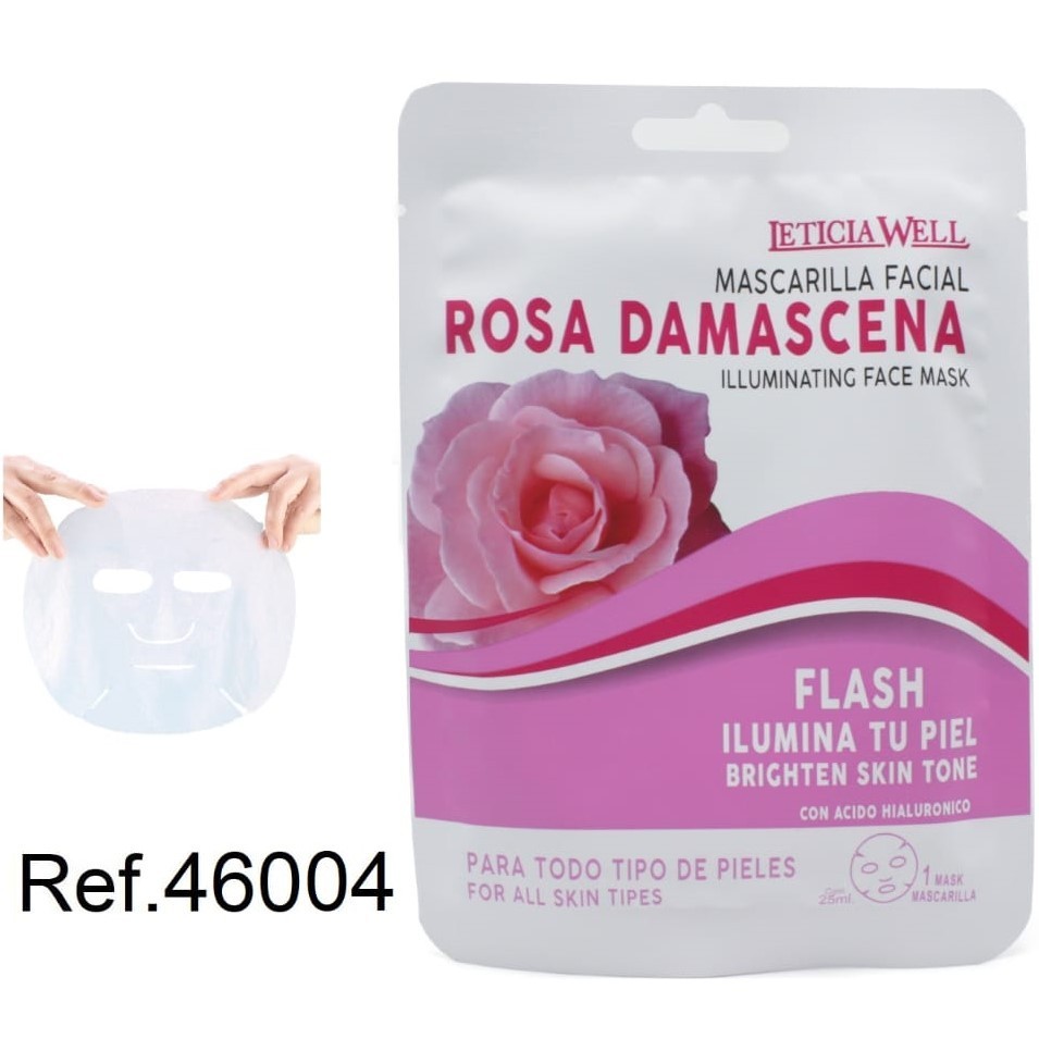 MASCARILLA FACIAL (0,55€‚UNIDAD) PACK 12 LETICIA WELL
