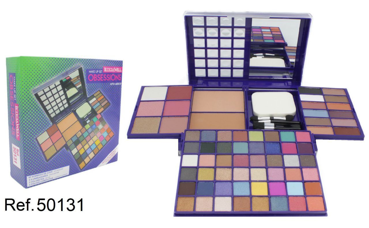 PALETA DE MAQUILLAJE, OBSESSIONS LETICIA WELL
