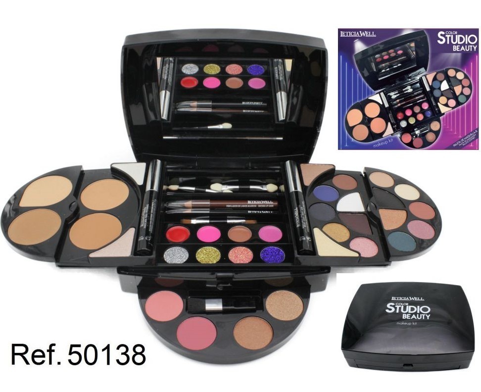 SET MAQUILLAJE LETICIA WELL