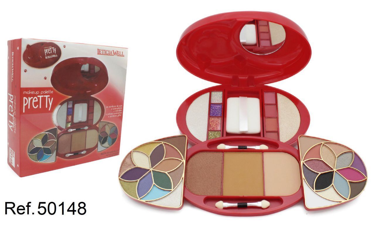 PALETA DE MAQUILLAJE GATO PRETTY LETICIA WELL