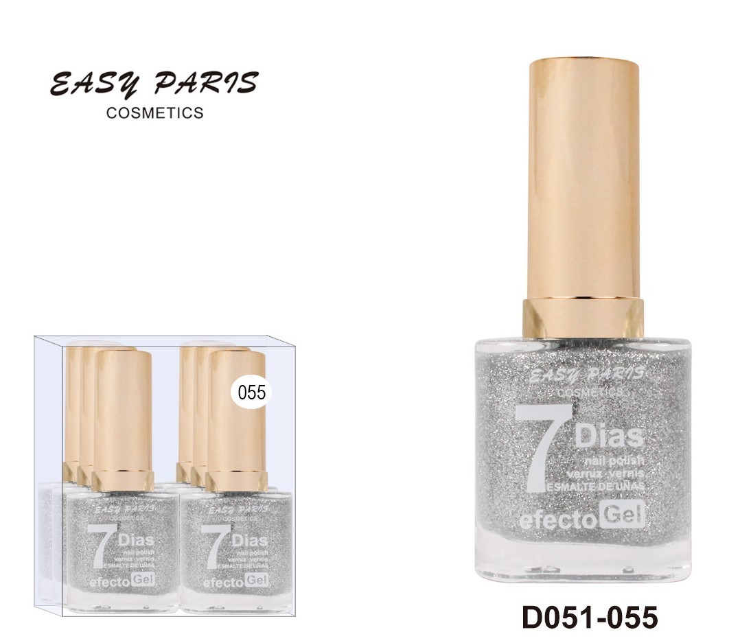 laca de uñas 7 dias efecto gel 13ML(0,59 € UNIDAD) PACK 6 EASY PARIS
