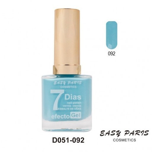 laca de uñas 7 dias efecto gel 13ML(0,59 € UNIDAD) PACK 6 EASY PARIS