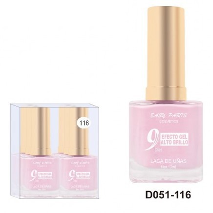 laca de uñas 7 dias efecto gel 13ML(0,59 € UNIDAD) PACK 6 EASY PARIS