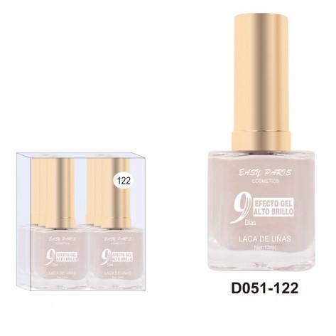 laca de uñas 7 dias efecto gel 13ML(0,59 € UNIDAD) PACK 6 EASY PARIS