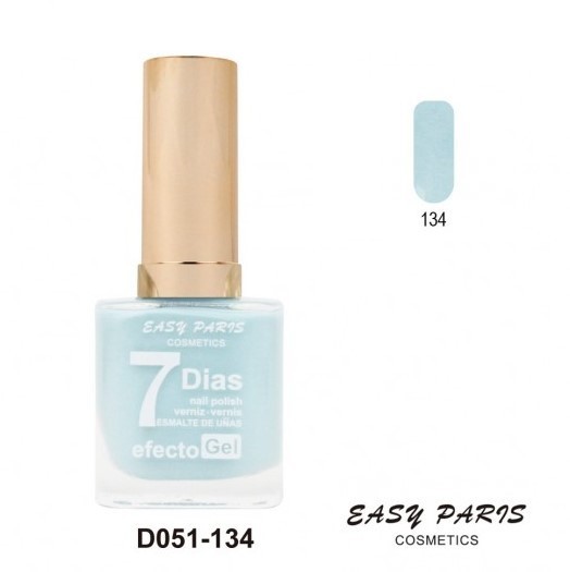 laca de uñas 7 dias efecto gel 13ML(0,59 € UNIDAD) PACK 6 EASY PARIS