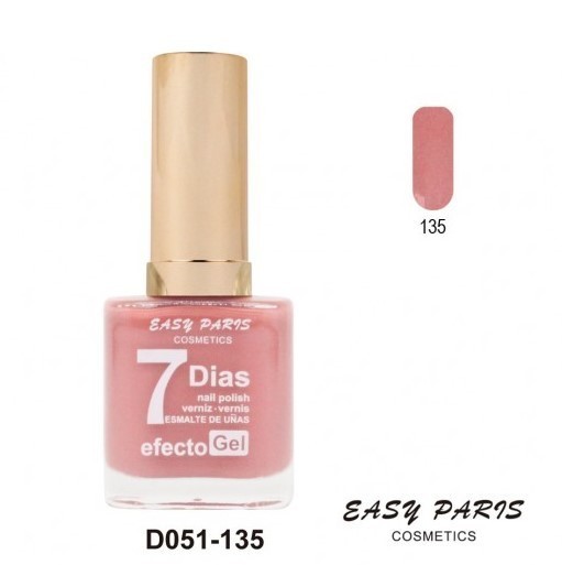 laca de uñas 7 dias efecto gel 13ML(0,59 € UNIDAD) PACK 6 EASY PARIS